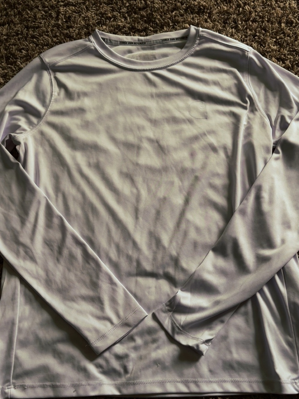 Carhartt Women's Light Purple Long-Sleeve Performance Shirt